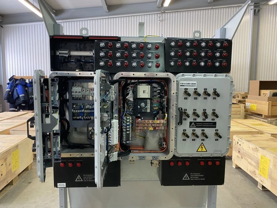 K-CUBE-EJBIIB and K-CUBE-EJBIIC series low-voltage complete switchgear and controlgear with explosion-proof marking