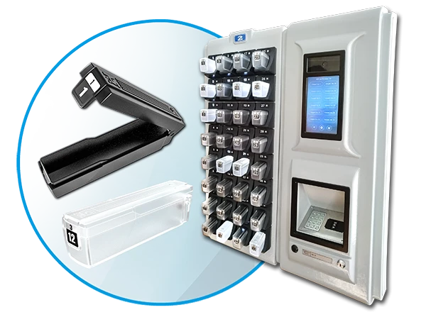 Electronic device for storage and accounting of keys SK-32