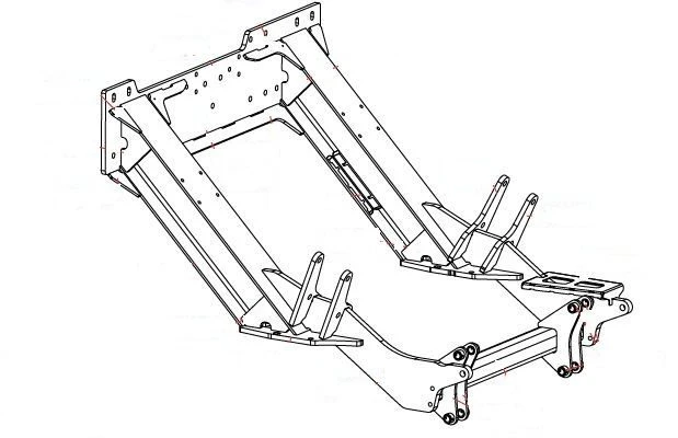 110210, REAR FRAME DMC (02/K3)