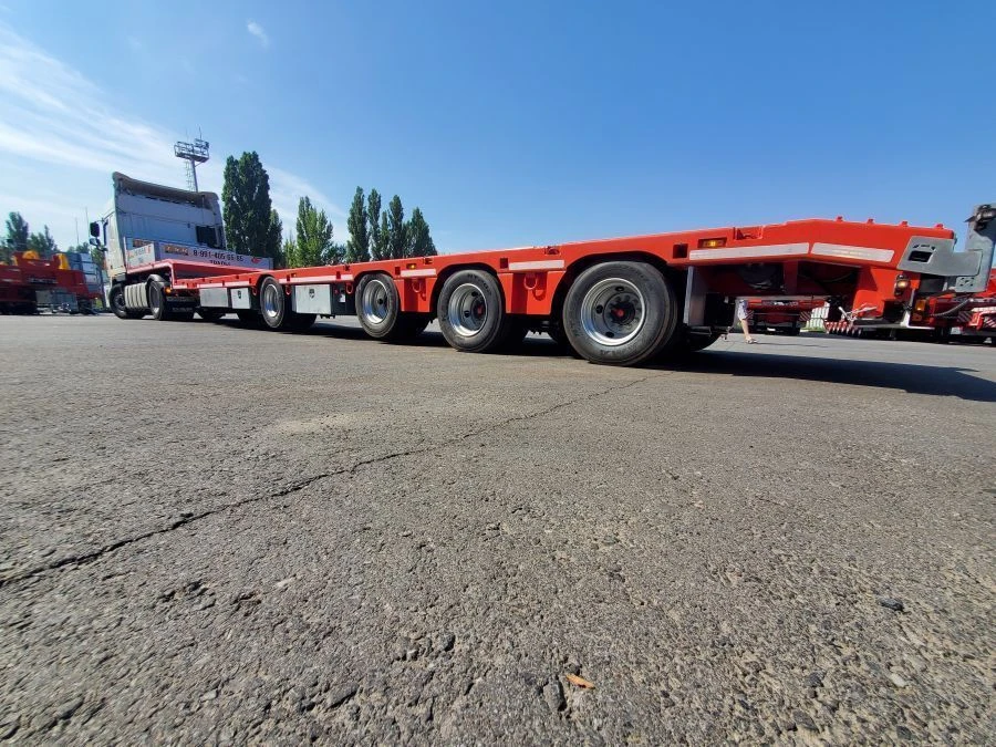 Semi-trailer MANAC 4S0U1N without hydraulic mechanisms with Cordiant Professional TR-1 235/75R17,5 143/141 J tyres, with disc wh