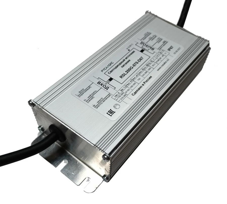 Power supply for LED load 200W