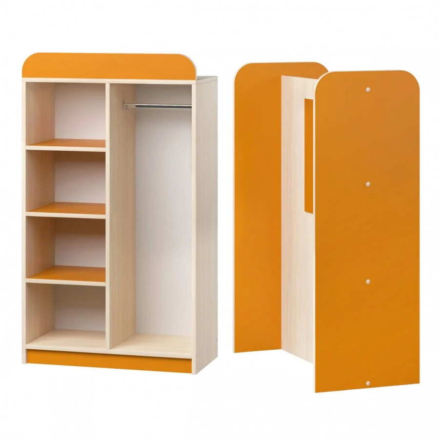 Shelving unit with mirror "Razhenya"