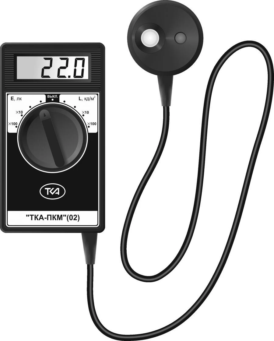 Luxmeter + Yarkometer "TKA-PKM"(02)