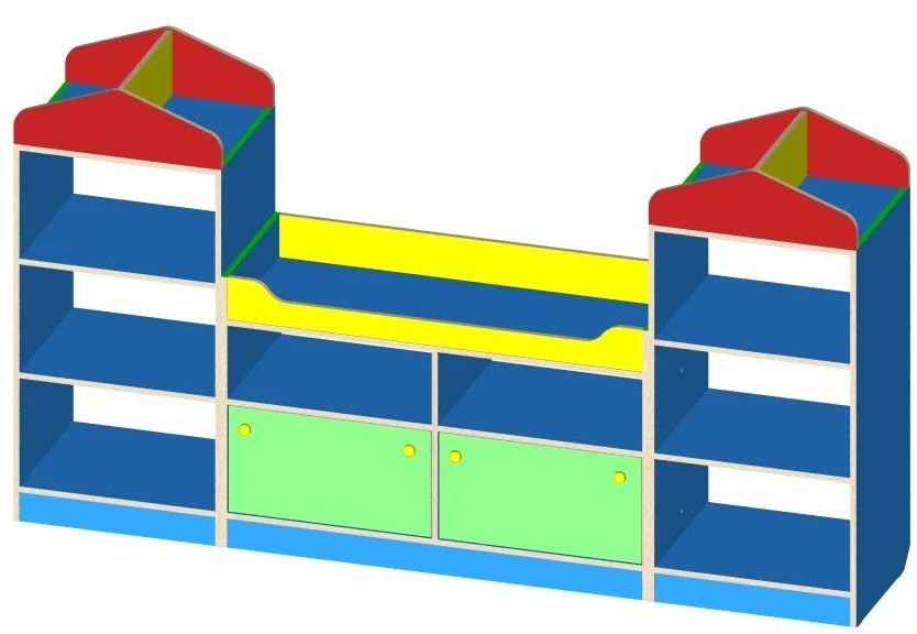 Shelving unit "House" article 4102