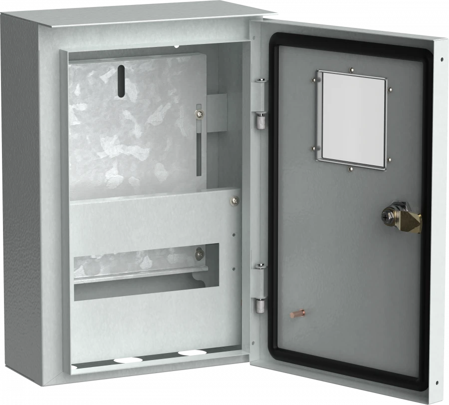 MKM24-N-009-54-ZO TITAN Housing metal cottage ShchURN-1/9 (370h250h135) IP54 IEK