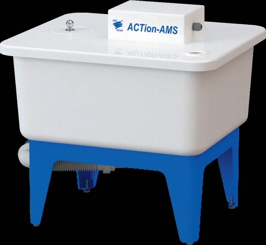 Installation for chemical treatment of liquid waste ACTion-AMS