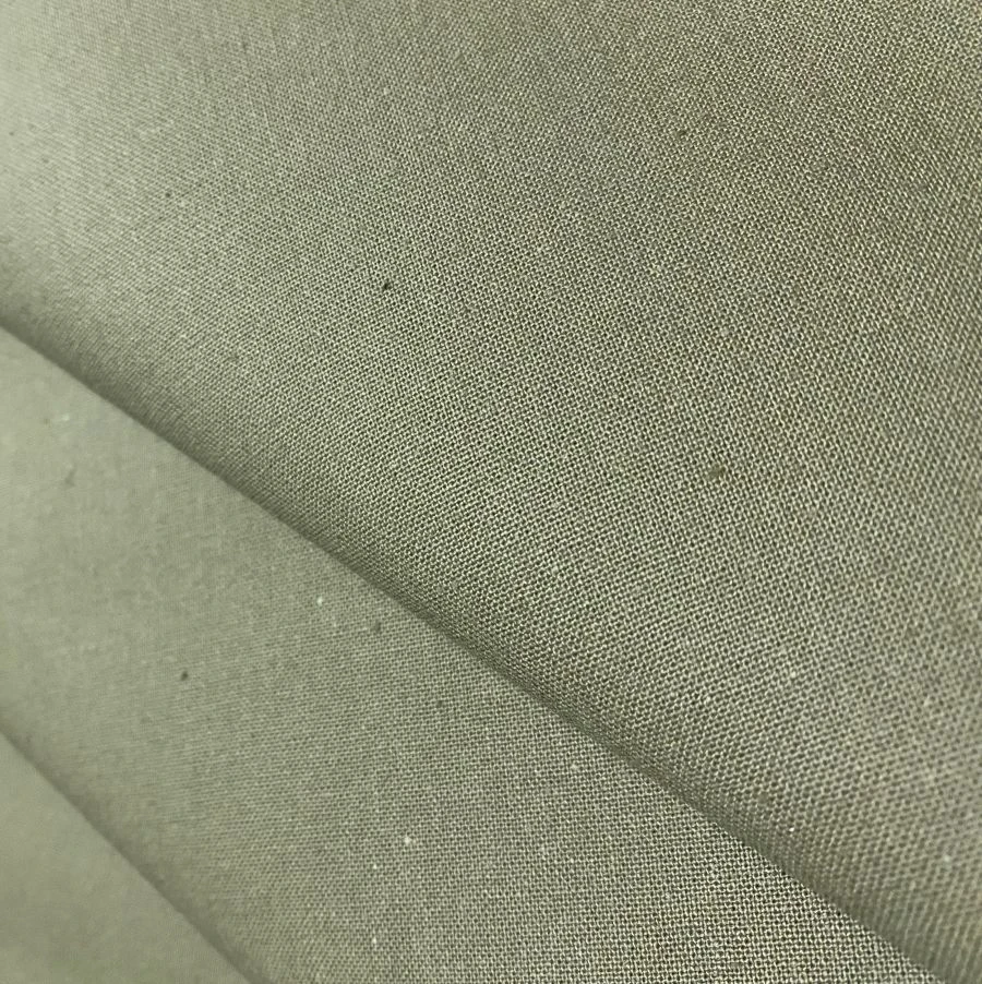 Smooth-dyed cotton tent fabric with water-repellent finish art. no. P6007