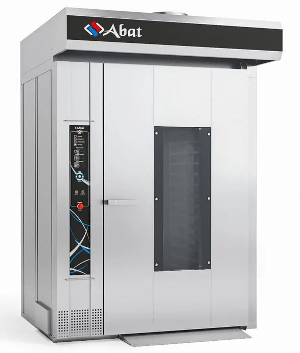 Rotary baking cabinet RPSh-18-8-8-6ShR (complete with stud trolley TSHG-18, on 18 levels 800x600)
