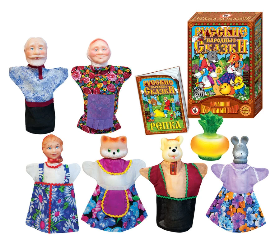 Puppet theatre "Repka" (7 persons.), (bol. pack.)