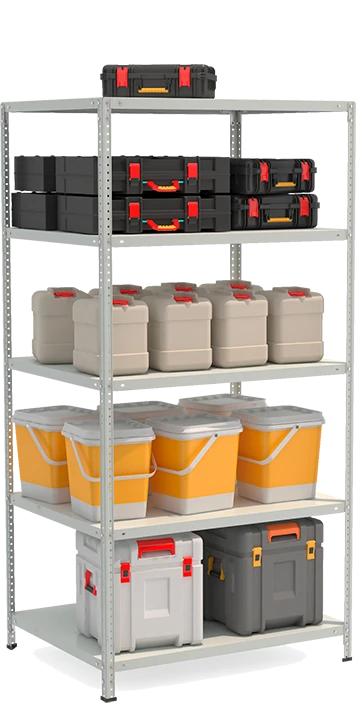 Metal shelf reinforced shelving unit model STF Shelf 1085-2.0