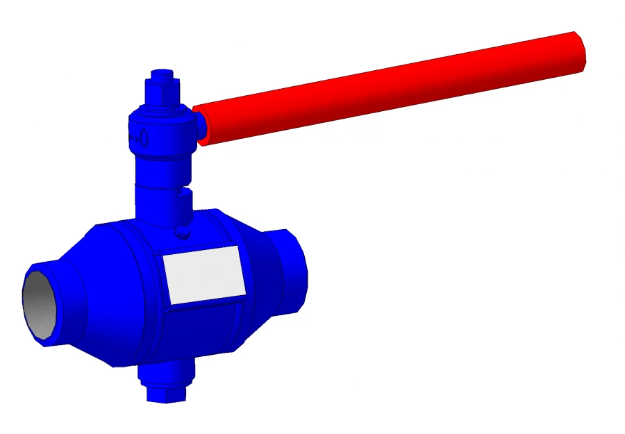 Ball Valve DN50 PN6,3 MPa