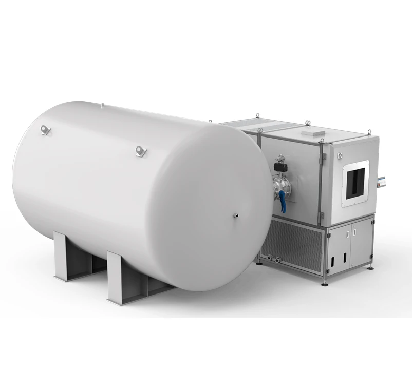 Underpressure, overpressure, heat, cold, moisture, icing, depressurisation test chamber REOCAM TCAHP-1000-F