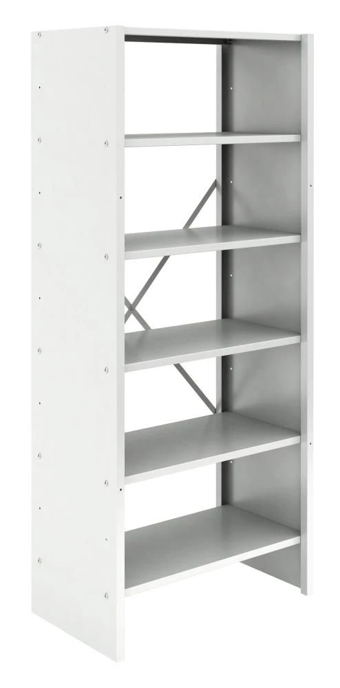 STU series universal shelving unit with side walls