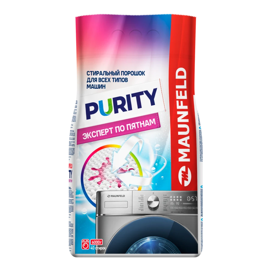 Universal Powder Detergent for Washing "Maunfeld Purity Expert Stain Remover Automat