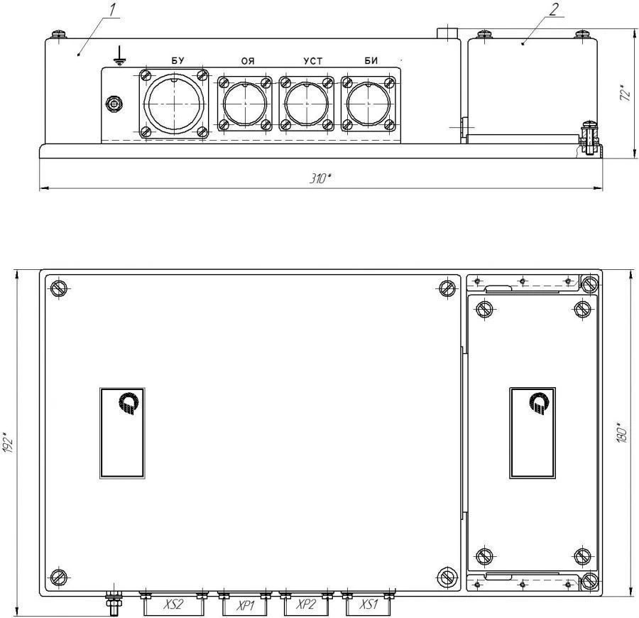 Block of control and switching BKK TsAKT.468361.016