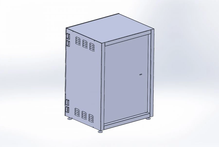 Vandal-proof floor cabinets FORPOST XXU