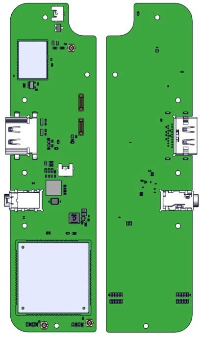 MIG LT1186 mobile computer auxiliary board (TRNM.468349.023-01)