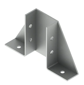 Support deltoid SM-FD2-4, with overall dimensions from 260x48x152 mm to 300x48x152 mm, metal thickness 4,0 mm, stainless steel.