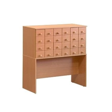 Filing cabinet for 24 boxes