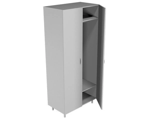Wooden wardrobe