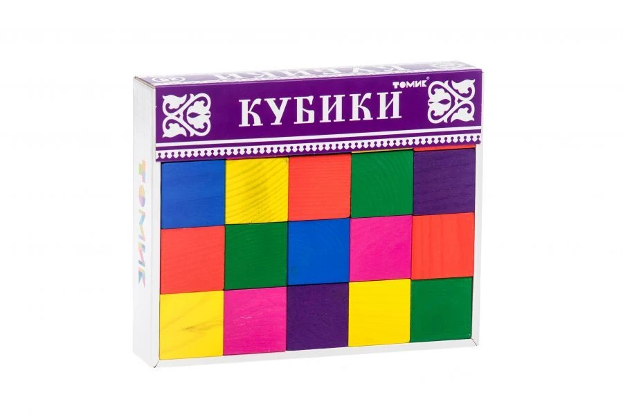 Coloured Cubes (20 pieces) Art. 2323