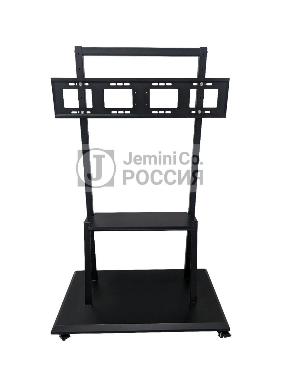 Mobile rack for presentation equipment. Marking: "JeminiCo. Russia", model (article number) ST-02-86