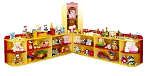 Corner play shelving unit dm1064