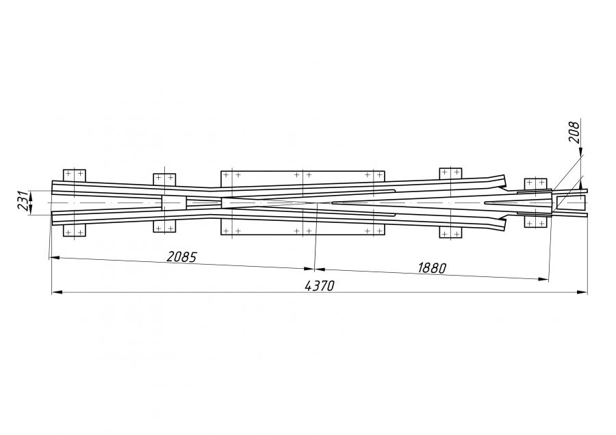 CRESTONE of type P50 of grade 1/9 (project 2498.23.000)