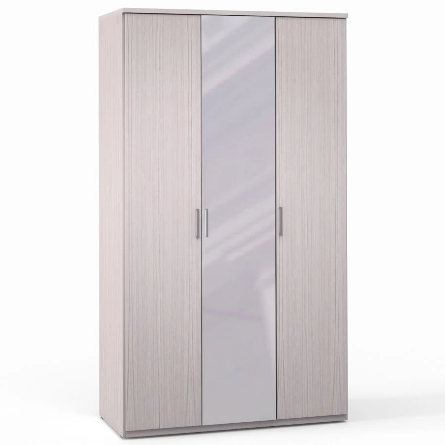 FU1 3-door wardrobe (1+1+1) with mirror from the "Flash" bedroom furniture set
