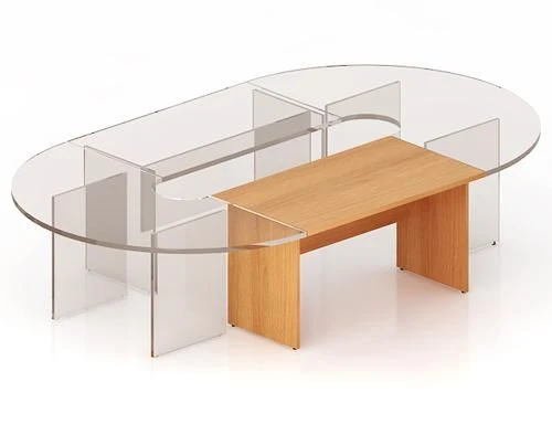 Conference table (straight section) KE12 of "Etalon" series