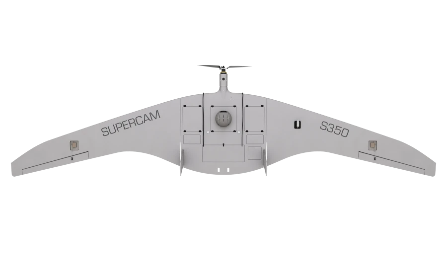 Unmanned aerial vehicle system with unmanned aerial vehicles "Supercam S350F"