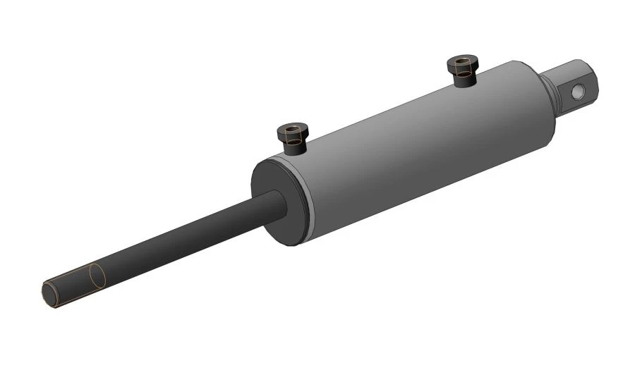 Hydraulic cylinder EDTSG 123.000-02P