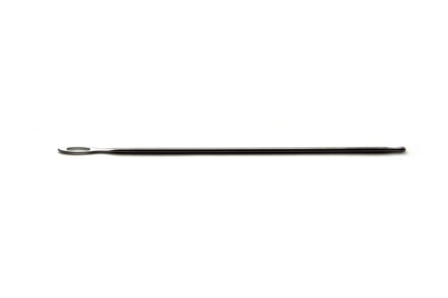 Surgical button probe with an ear 2 mm, length 130 mm