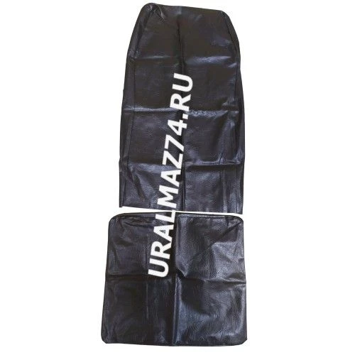 Production of 3-point seat cover (backrest + seat), leather
