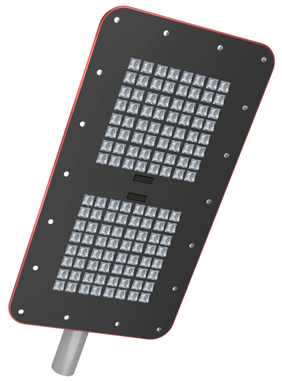LED cantilever luminaire KEDR SKU LE-SKU-32-270-xxx-67X 270VT 5000K 33500LM 646x356x112MM UHL1 dark grey 6.5KG IP67