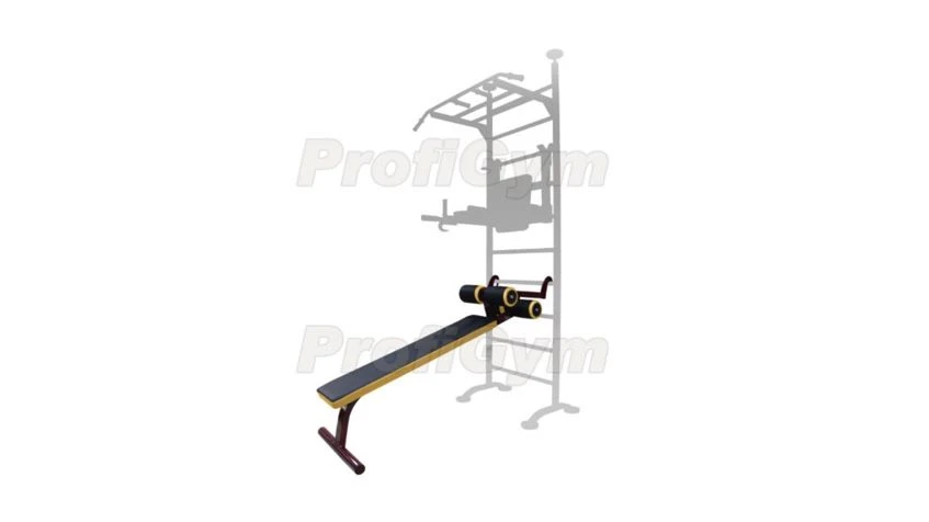SK-0400-?R. Bench for press hanging on the buffet wall