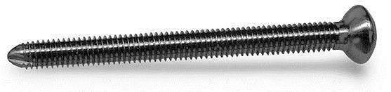 Locking screws Ø 3,5 mm, length from 12 to 50 mm, 2 mm pitch, article number 634.0XX
