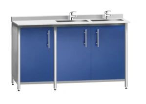 Double-socket sink table right KCSTm 3.2E