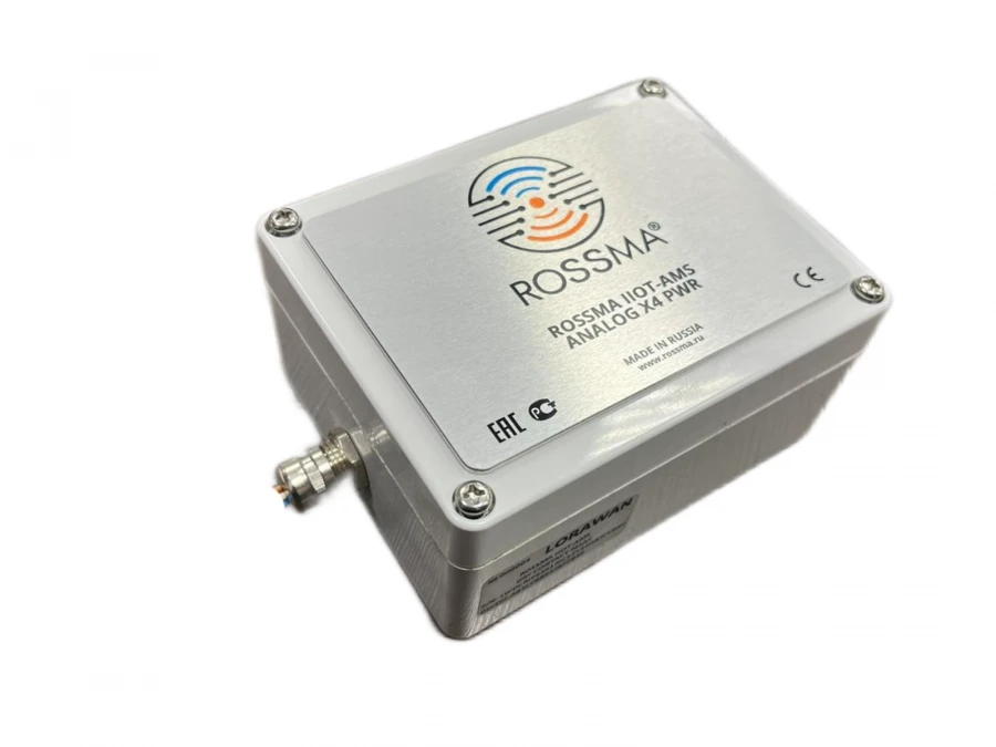ROSSMA IIOT-AMS ANALOG X4 PWR switch meter