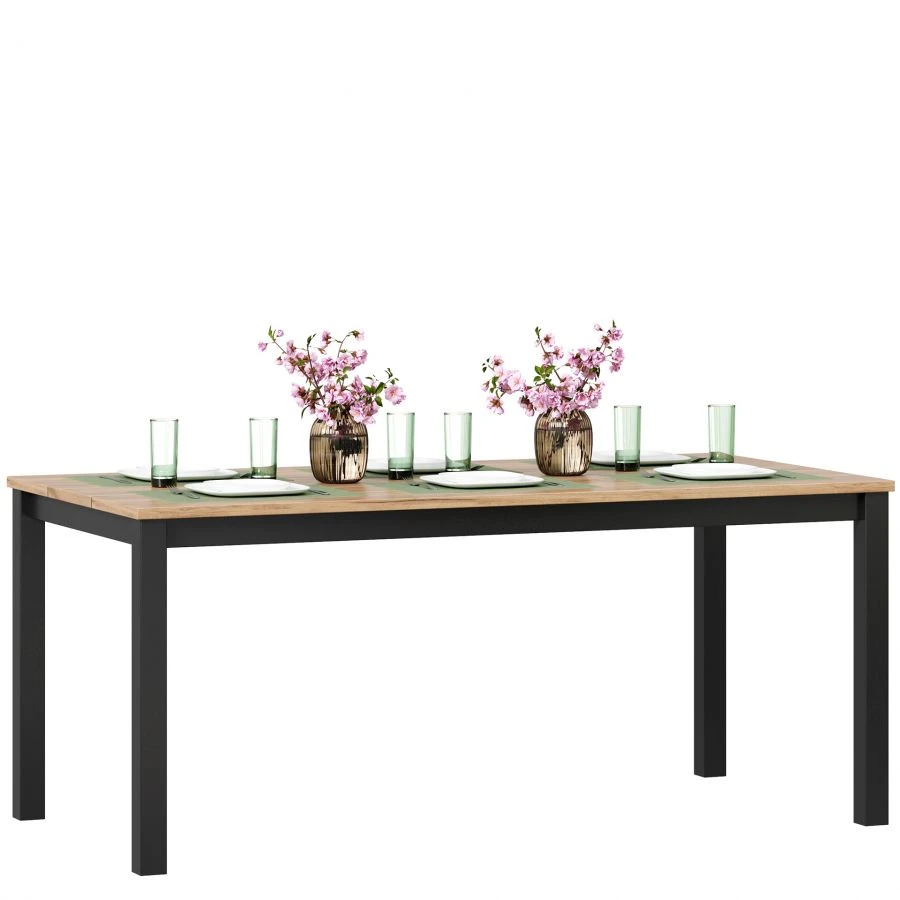 Techno LD.678040.000 Table (Oak Gold/Black )