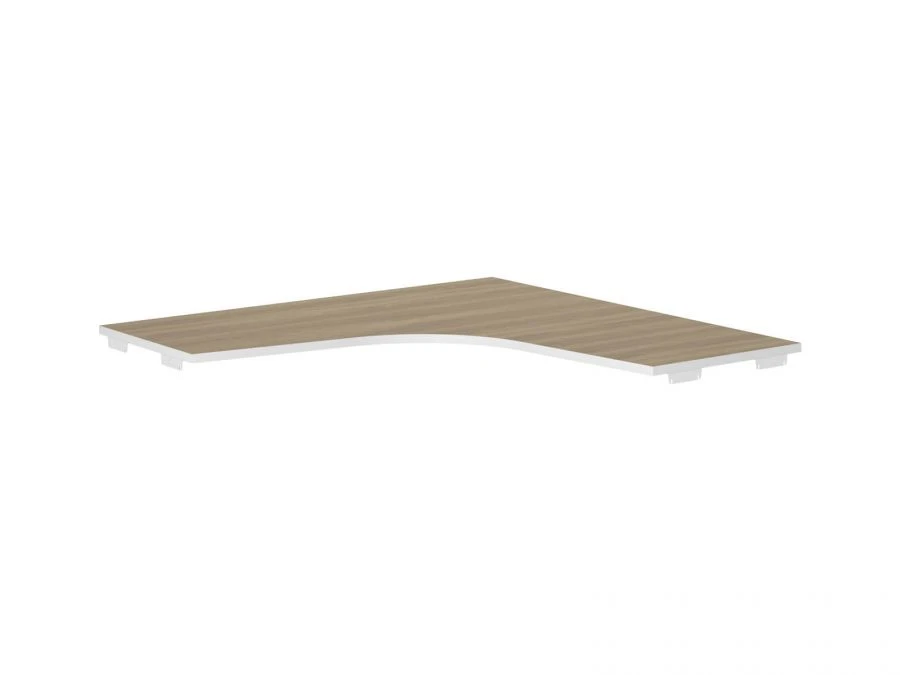 Corner worktop 1450 left, item CLF107SX