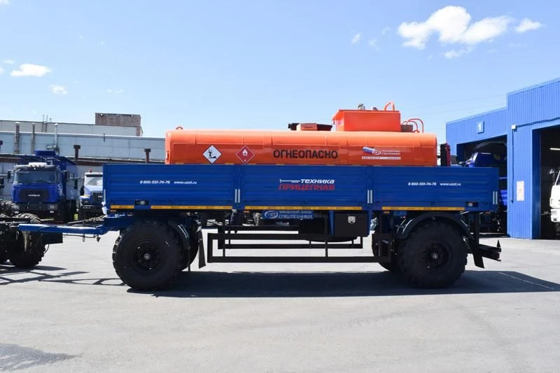 Container trailer, mark UZST, type 9275, modification 9275-0000033