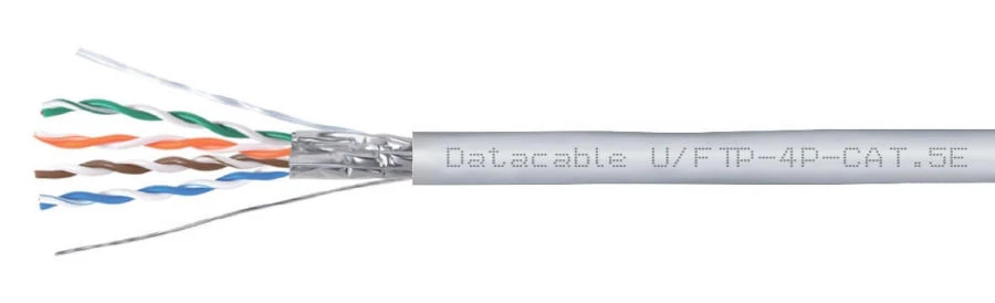 SIMMETRIC CABLE FOR DIGITAL TRANSMISSION SYSTEMS Datacable Twisted Pair Shielded U/FTP Cable, Category 5e