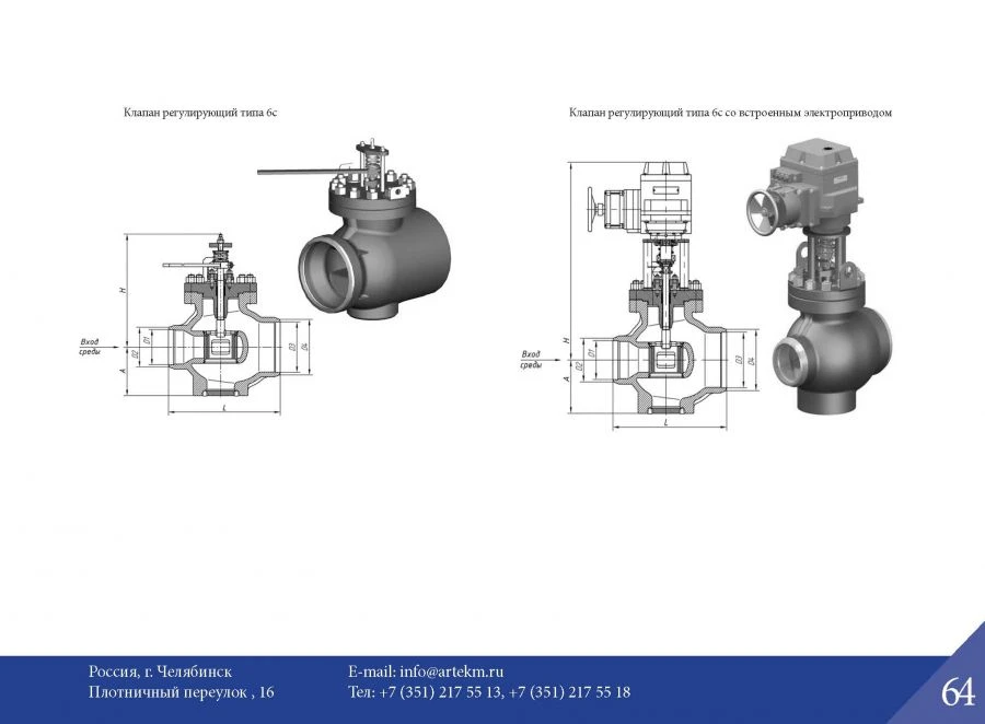 6s-12-4 series regulating valve