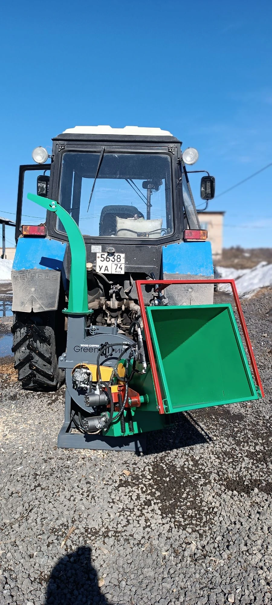 Wood chipper "GeenPing WC 630 PTO Pro".