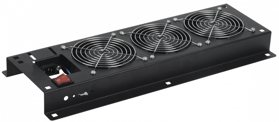 FM05-31M ITK Fan panel with switch 3 modules black