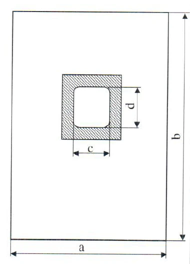Medical sheets and napkins, single-use sterile (sheet for limitation of surgical field with rectangular opening).