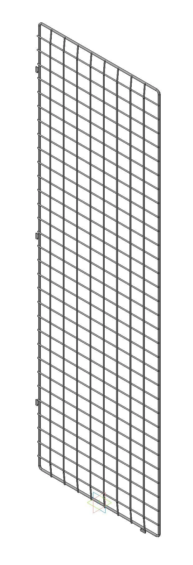 Grid end panel
