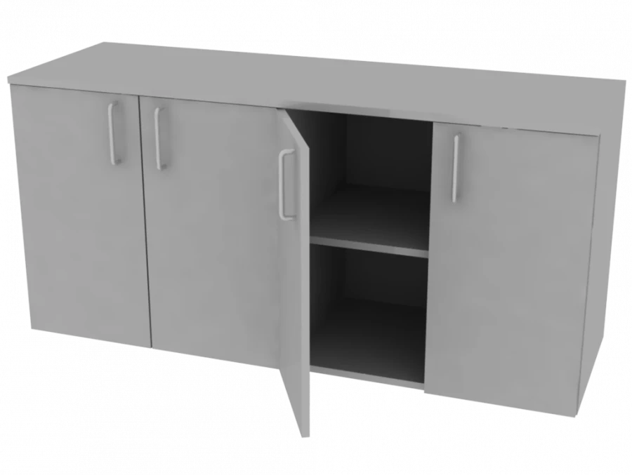 Pedestal cabinet 1260x420x616mm (WxHxH)