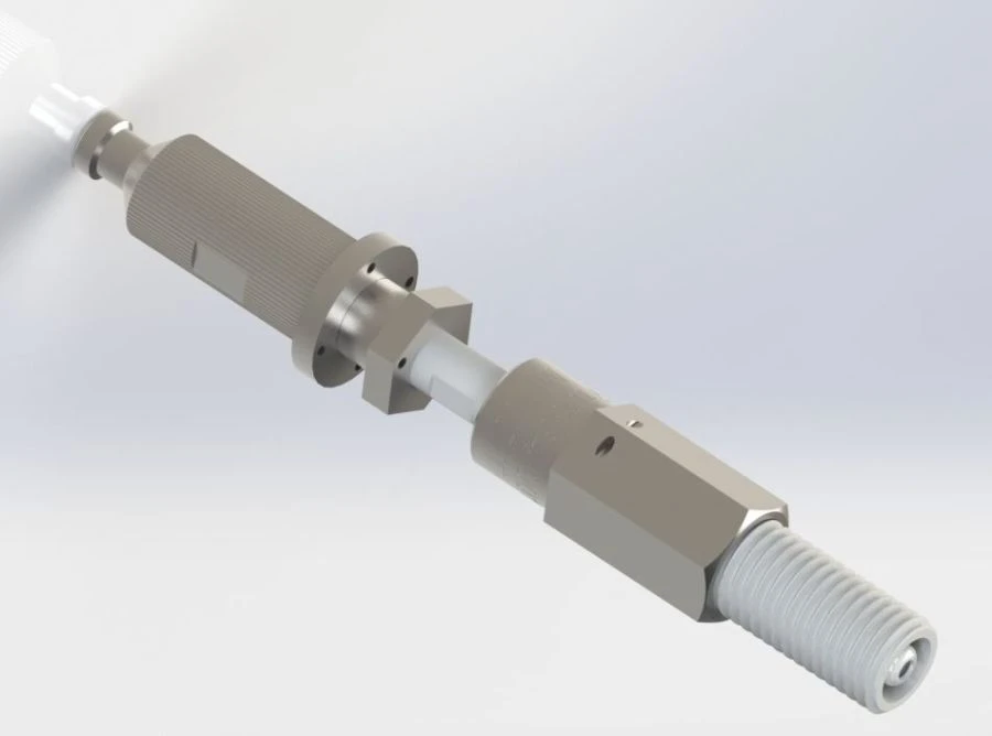 Connector of leakage detection system sensor